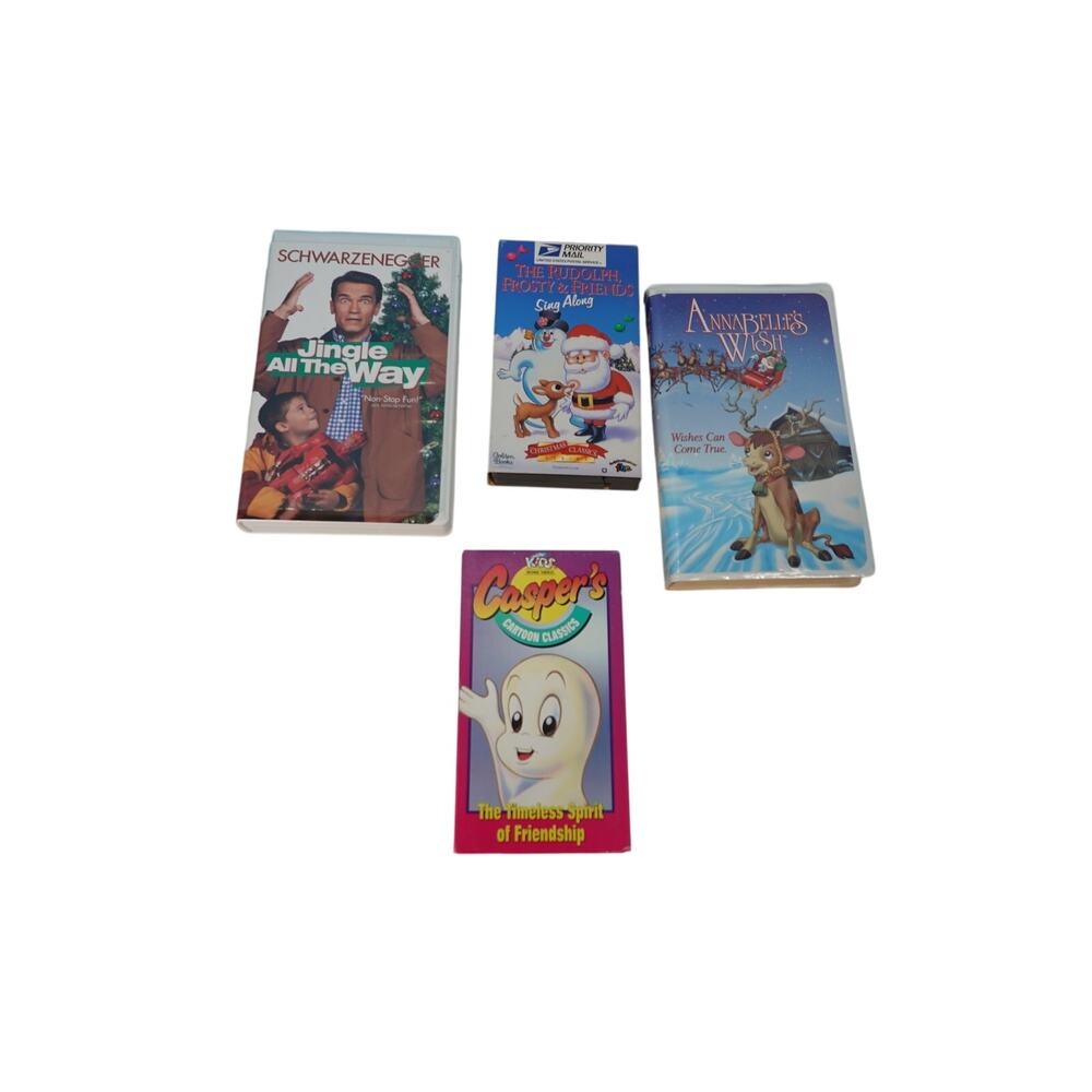 Lof of 4 Vintage Holiday Movies